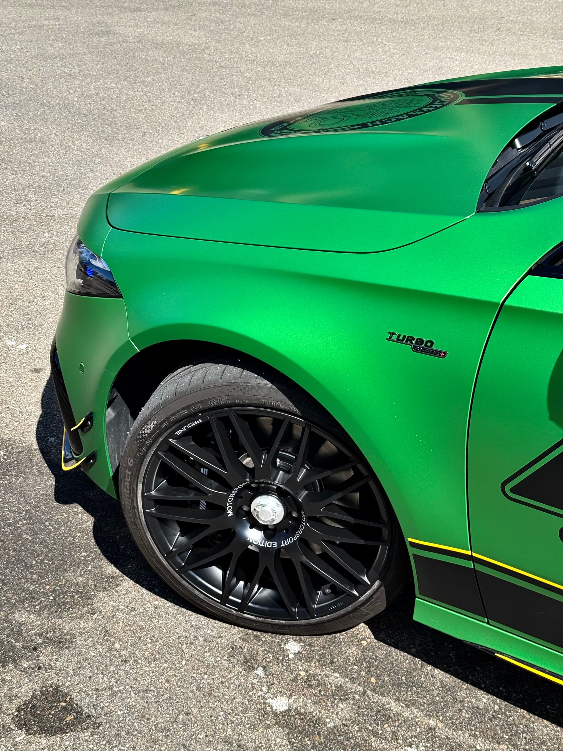 Aftermarket-Felge auf BMW M4