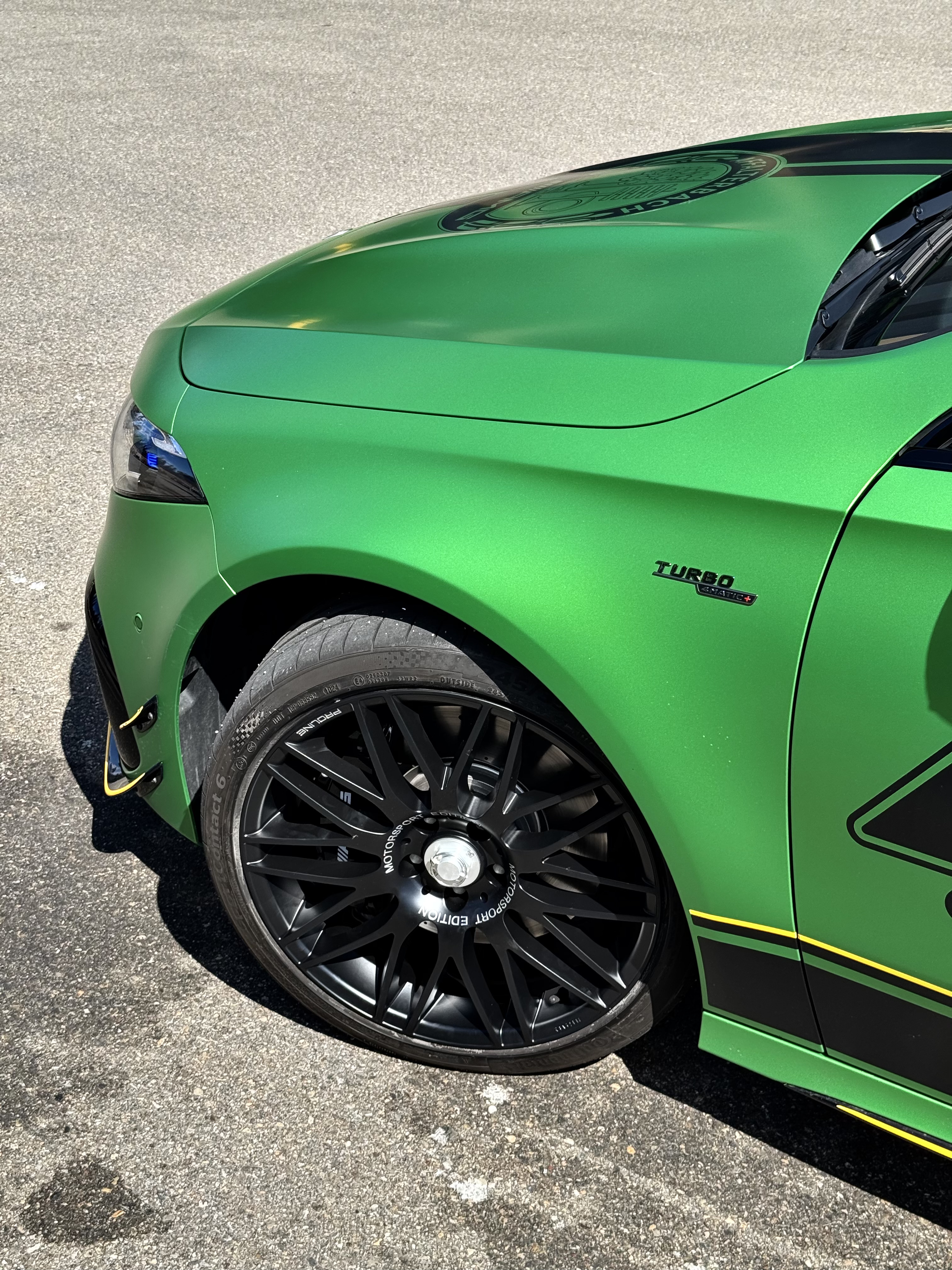 Aftermarket-Felge auf BMW M4