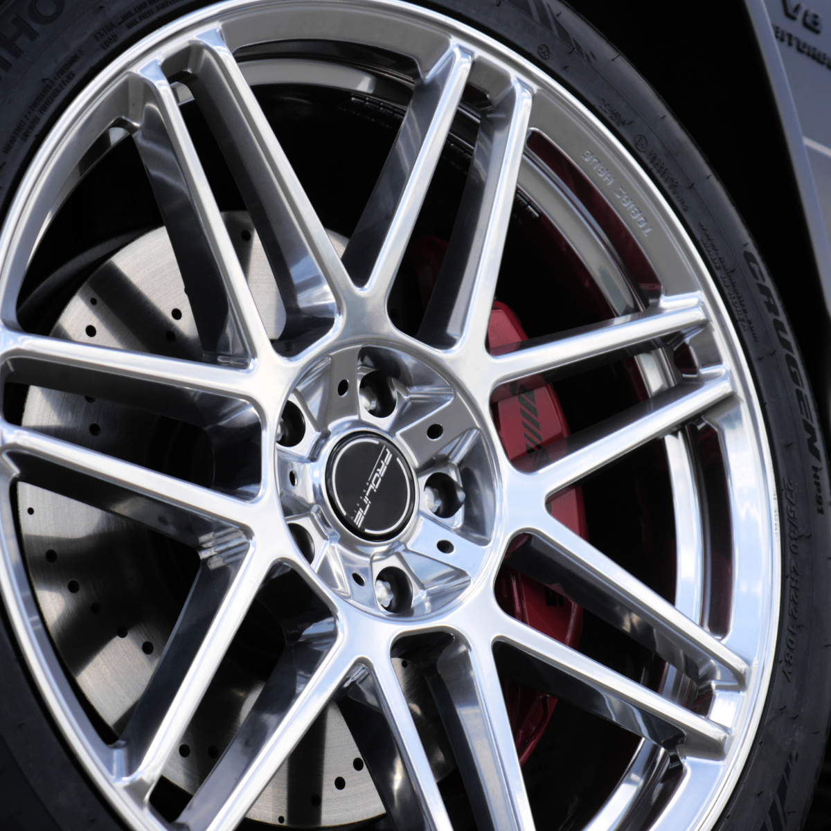 PROLINE PFG Forged Speichen-Detail Full Polished